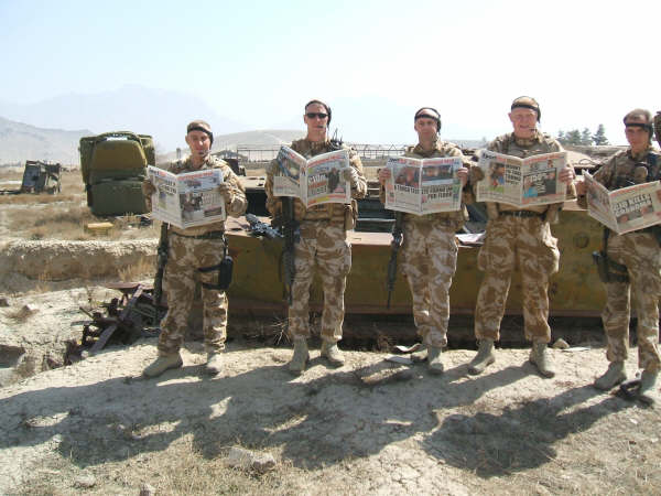 Coldstream Guards in Kabul